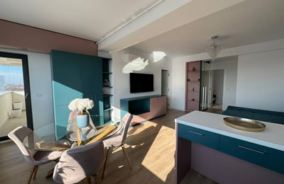 Vermietung einer komfortablen 2-Zimmer-Wohnung, 55 m², Sektor 1, Ivory Residence, Bukarest, Rumänien